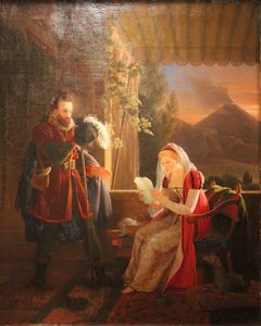 Cupen hos hans syster Cornelia i Sorrento
